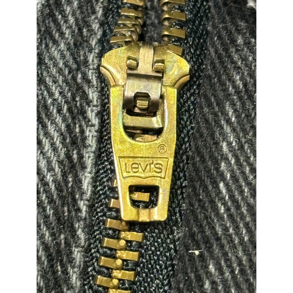 Vintage Levi Strauss 550 Mens Jeans Black Denim Relaxed Fit Size 42x32 July 2000 - Picture 3 of 15